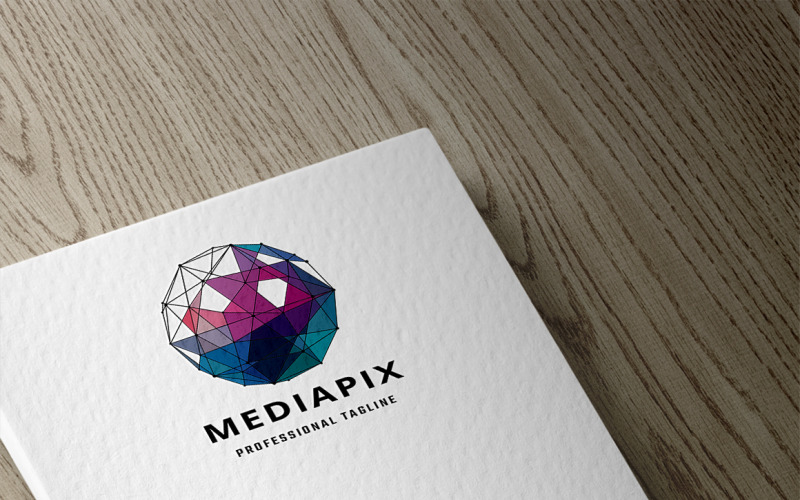 Download Шаблон логотипа "Digital Media Logo Template" / Digital Media Logo Template - Шаблон логотипа на тему графика agency,app,application,colorful,crative,entertainment,film,glossy,internet,media,media play,movie,multimedia,music,pixel,play,play media,player,social media,studio