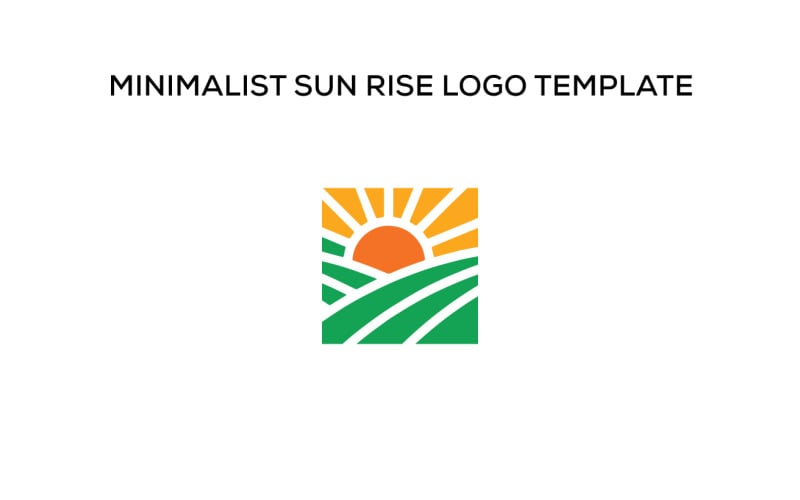 Download Шаблон логотипа "Minimalist Logo Template" / Minimalist Logo Template - Шаблон логотипа на тему графика minimalist,vector,illustrator,eps,graphics,art,logo,design,template,imagination,invention,sun,grass,environment,morning,day,day care,early morning