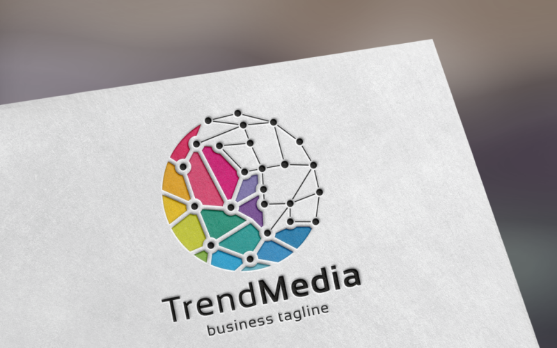 Download Шаблон логотипа "Trend Media Logo Template" / Trend Media Logo Template - Шаблон логотипа на тему графика app,beats,broadcast,colorful,communication,creative,entertainment,frequency,harmony,media,melody,movie,mp3,multimedia,music,news,noise,play,player,producer