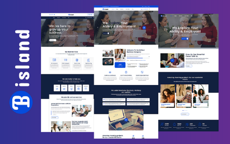 Corporate Business HTML5 Website Template