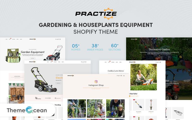 Gardening &amp; Houseplants Equipment Shopify Theme