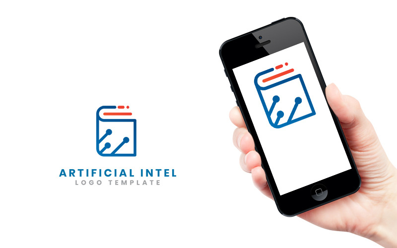 Download Шаблон логотипа "Artificial Intelligence   Design Logo Template" / Artificial Intelligence   Design Logo Template - Шаблон логотипа на тему графика business,abstract,financial,accounting,architecture,law,bank,consulting,education,human resource,industrial,insurance,logistics,real estate,logo design,logo template,logo,vector,corporate log
