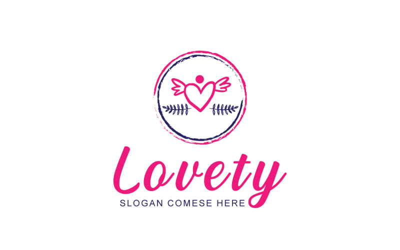 Download Шаблон логотипа "Lovety Logo Template" / Lovety Logo Template - Шаблон логотипа на тему графика yoga,meditation,motivation,health,yogagirl,nature,peace,healing,fitnessmotivation,vector,illustrator,eps,graphics,art,logo,design,template,imagination,invention