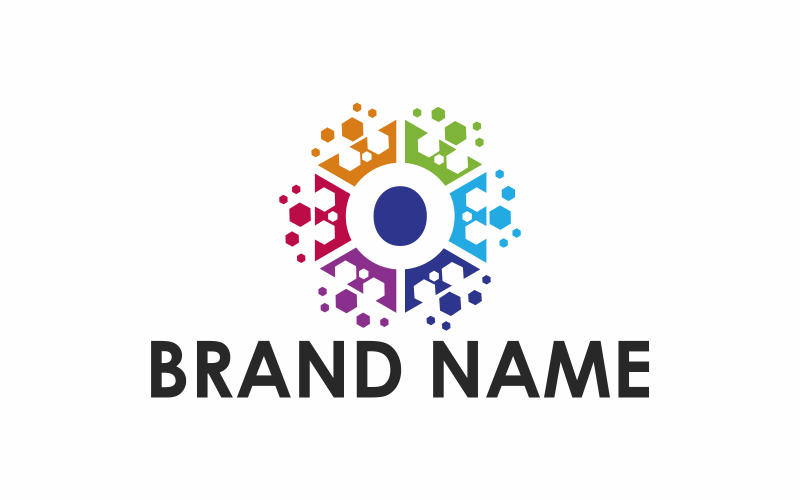 Download Шаблон логотипа "Hexagon Letter O Logo Template" / Hexagon Letter O Logo Template - Шаблон логотипа на тему графика letter,business,logo,modern,icon,hexagon,shape,corporate,font,illustration,alphabet,concept,creative,flat,initial,trend,colorful,color,letter o