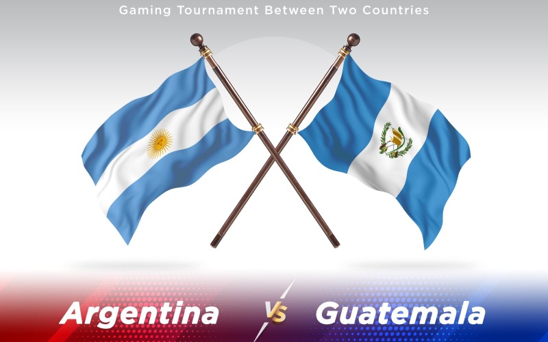 Download Иллюстрация "Argentina versus Guatemala Two Countries Flags - Illustration" / Argentina versus Guatemala Two Countries Flags - Illustration - Иллюстрация на тему графика national,patriotic,europe,asia,republic,map,flag,country,cartography,geography,nation,illustration,graphic,vector,state,world,isolated,symbol,border,icon