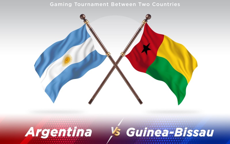 Download Иллюстрация "Argentina versus Guinea-Bissau Two Countries Flags - Illustration" / Argentina versus Guinea-Bissau Two Countries Flags - Illustration - Иллюстрация на тему графика national,patriotic,europe,asia,republic,map,flag,country,cartography,geography,nation,illustration,graphic,vector,state,world,isolated,symbol,border,icon