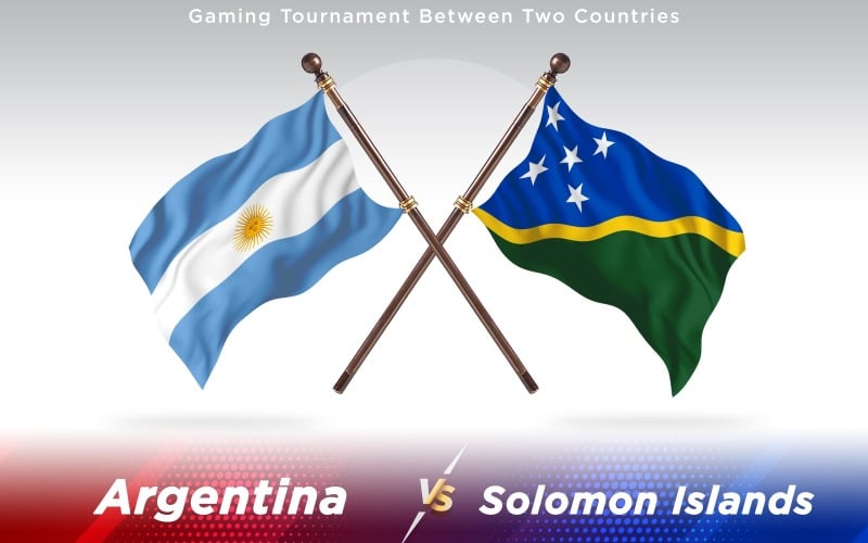 Download Иллюстрация "Argentina versus Solomon Islands Two Countries Flags - Illustration" / Argentina versus Solomon Islands Two Countries Flags - Illustration - Иллюстрация на тему графика national,patriotic,europe,asia,republic,map,flag,country,cartography,geography,nation,illustration,graphic,vector,state,world,isolated,symbol,border,icon