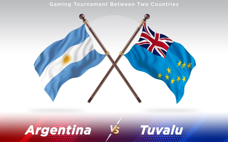 Download Иллюстрация "Argentina versus Tuvalu Two Countries Flags - Illustration" / Argentina versus Tuvalu Two Countries Flags - Illustration - Иллюстрация на тему графика national,patriotic,europe,asia,republic,map,flag,country,cartography,geography,nation,illustration,graphic,vector,state,world,isolated,symbol,border,icon