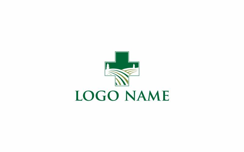 Download Шаблон логотипа "Health Farm Logo Template" / Health Farm Logo Template - Шаблон логотипа на тему графика health,farm,agriculture,nature,organic,food,illustration,vector,fresh,natural,green,healthy,nutrition,symbol,logo,design,grass,farmer,concept,veterinarian