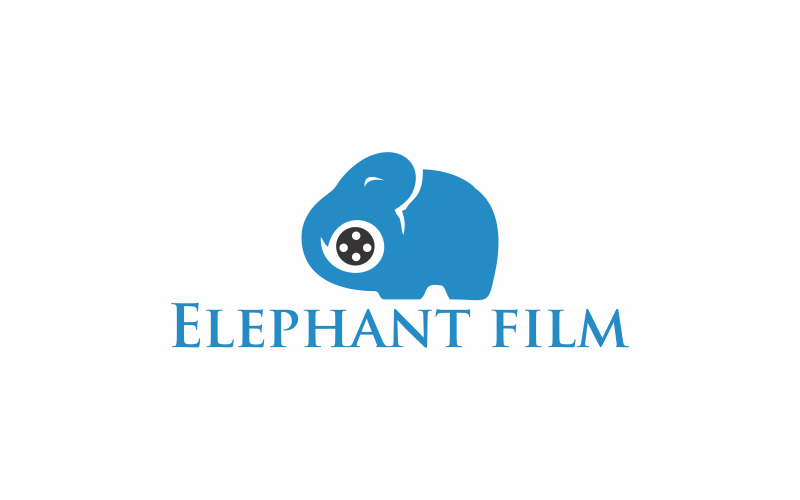 Download Шаблон логотипа "Elephant Film Logo Template" / Elephant Film Logo Template - Шаблон логотипа на тему графика elephant,film,video,movie,illustration,vector,background,design,cinema,abstract,filmstrip,template,animal,clapper,festival,old,shining,style,classic,cinematography