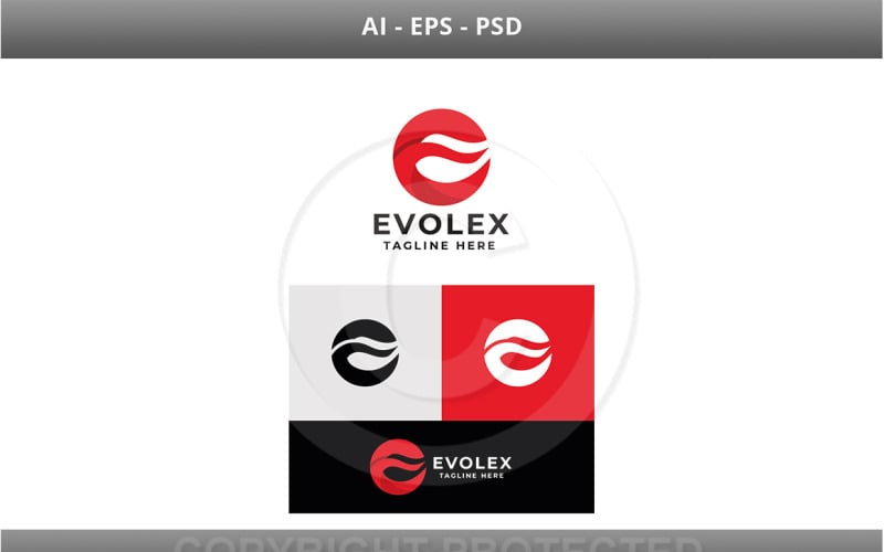 Download Шаблон логотипа "Evolex Letter E Logo Logo Template" / Evolex Letter E Logo Logo Template - Шаблон логотипа на тему графика app,branding,business,creative,cube,design,digital,ecommerce,elevate,graphic,hexa,hexagon,icon,initial,internet,letter,logo,media,modern,professional