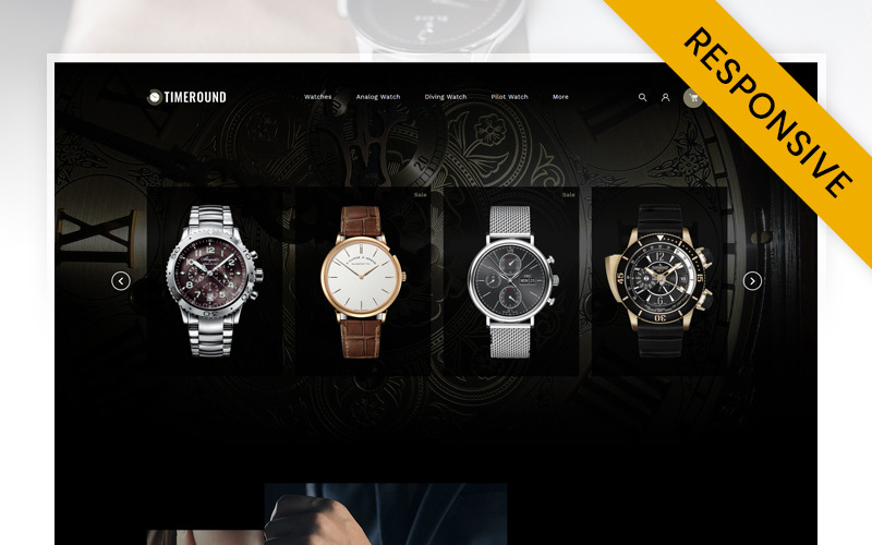 Watch Store OpenCart Template