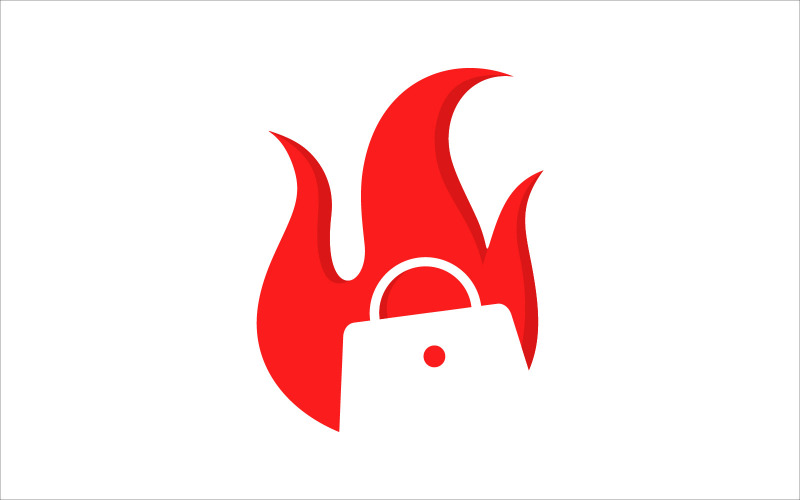 Download Шаблон логотипа "Red Burn Bag Vector Logo Design Logo Template" / Red Burn Bag Vector Logo Design Logo Template - Шаблон логотипа на тему графика vector,design,bag,red,logo,symbol,illustration,icon,fire,sign,isolated,burning,burn,template,hot,cartoon,green,pepper,chili,white
