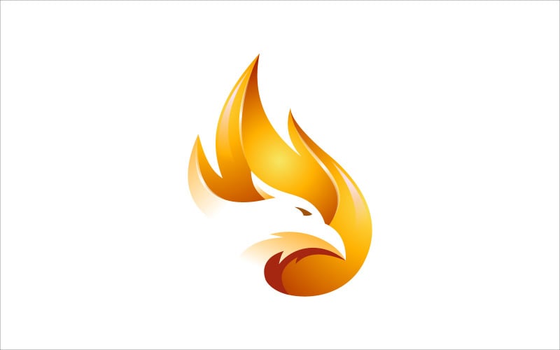 Download Шаблон логотипа "Fire Eagle Vector Logo Design" / Fire Eagle Vector Logo Design - Шаблон логотипа на тему графика design,illustration,sign,fire,eagle,logo,element,icon,vector,symbol,bird,graphic,emblem,template,falcon,isolated,phoenix,abstract,wing,concept