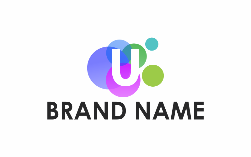 Download Шаблон логотипа "Letter U Circle Logo Template" / Letter U Circle Logo Template - Шаблон логотипа на тему графика circle,icon,business,symbol,letter u,sign,logo,vector,template,logotype,font,internet,digital,branding,concept,colorful,initial,graphic,gradient