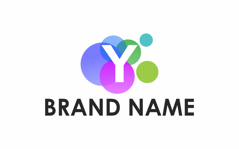 Download Шаблон логотипа "Letter Y Circle Logo Template" / Letter Y Circle Logo Template - Шаблон логотипа на тему графика circle,icon,business,symbol,letter y,sign,logo,vector,template,logotype,font,internet,digital,branding,concept,colorful,initial,graphic,gradient