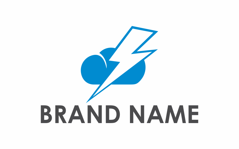 Download Шаблон логотипа "Cloud Power Logo Template" / Cloud Power Logo Template - Шаблон логотипа на тему графика power,technology,blue,cloud,concept,network,connection,business,communication,energy,data,web,connect,space,abstract,computer,clouds,dark,line,sunset