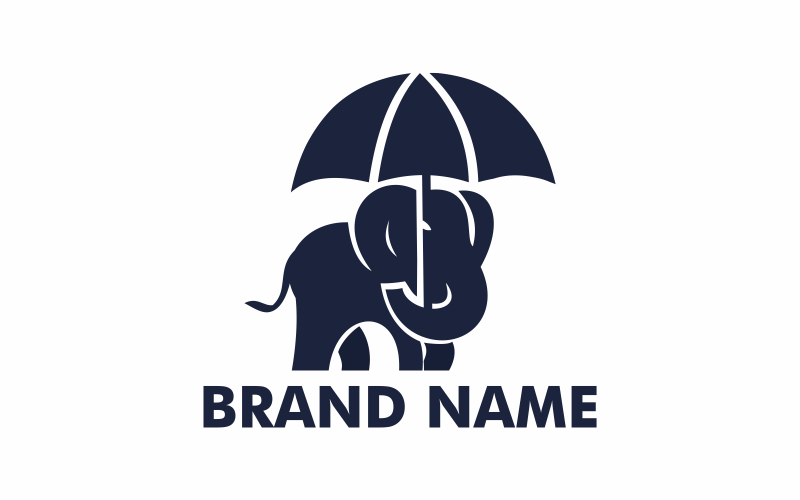 Download Шаблон логотипа "Elephant Umbrella Logo Template" / Elephant Umbrella Logo Template - Шаблон логотипа на тему графика elephant,umbrella,illustration,animal,cartoon,design,cute,vector,graphic,rain,drawing,character,child,girl,background,mammal,nature,zoo,shower,india