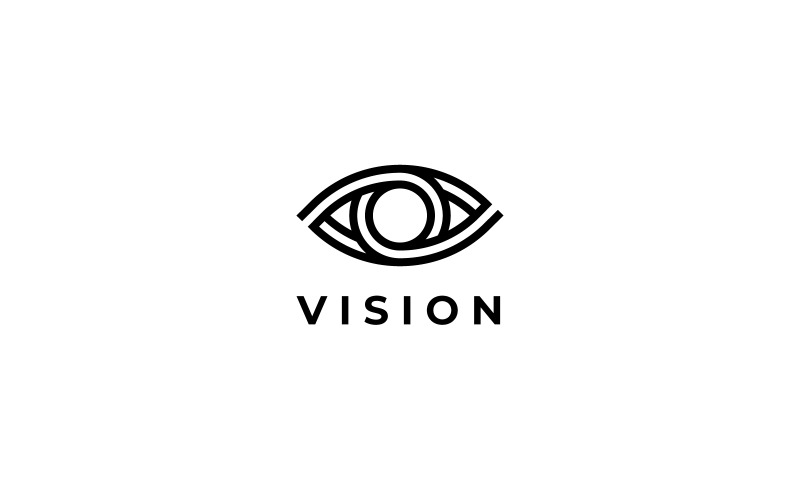 Download Шаблон логотипа "Linear Vision Eye Logo Template" / Linear Vision Eye Logo Template - Шаблон логотипа на тему графика health,healthcare,image,lens,marketing,modern,movie,multimedia,photo,photographer,photography,software,spectrum color,streaming