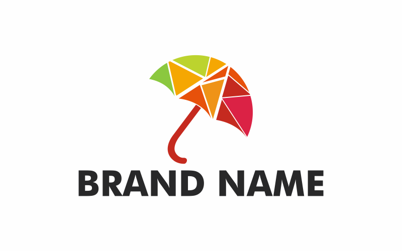 Download Шаблон логотипа "Umbrella Full Color Logo Template" / Umbrella Full Color Logo Template - Шаблон логотипа на тему графика umbrella,color,weather,colorful,happy,rain,rainy,full,beautiful,nature,rainbow,travel,people,female,bright,fly,tourist,sunny,colored