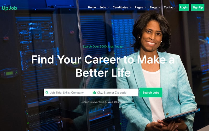 Job &amp; Directory HTML5 Bootstrap Website Template