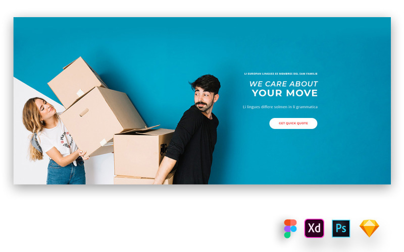 Download UI элементы "Hero Header for Packers and Movers Websites" / Hero Header for Packers and Movers Websites - UI элементы на тему графика uikit,website,widgets,dashboard,uidesign,heroheader,agency,business,blog,corporate,creative,bootstrap,landingpage,product,webdesign,restaurant,realestate,education,mobile app
