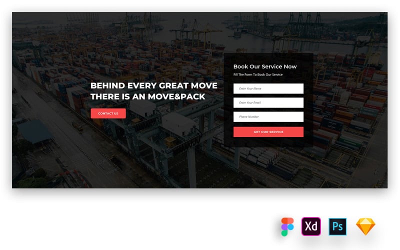 Download UI элементы "Hero Header for Packers and Movers Websites" / Hero Header for Packers and Movers Websites - UI элементы на тему графика uikit,website,widgets,dashboard,uidesign,heroheader,agency,business,blog,corporate,creative,bootstrap,landingpage,product,webdesign,restaurant,realestate,education,mobile app