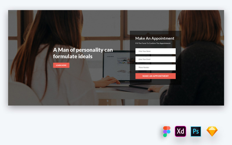 Download UI элементы "Sate - Hero Header for Trainers Websites" / Sate - Hero Header for Trainers Websites - UI элементы на тему графика uikit,website,widgets,dashboard,uidesign,heroheader,agency,business,blog,corporate,creative,bootstrap,landingpage,product,webdesign,restaurant,realestate,education,mobile app