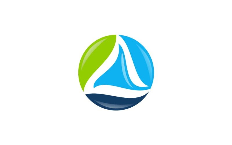Download Шаблон логотипа "Letter A Wave Abstract Logo Template" / Letter A Wave Abstract Logo Template - Шаблон логотипа на тему графика letter,wave,abstract,brand,name,business,ocean,vector,template,modern,simple,unique,logo,sign,symbol