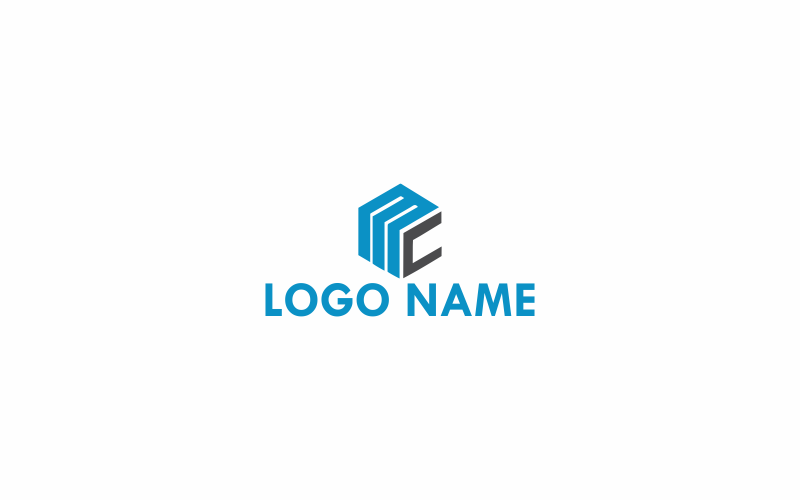 Download Шаблон логотипа "Initials MC Logo Template" / Initials MC Logo Template - Шаблон логотипа на тему графика logo,letter,abstract,vector,initial,modern,creative,concept,template,font,design,typography,graphic,emblem,web,shape,element,gold,black,classic