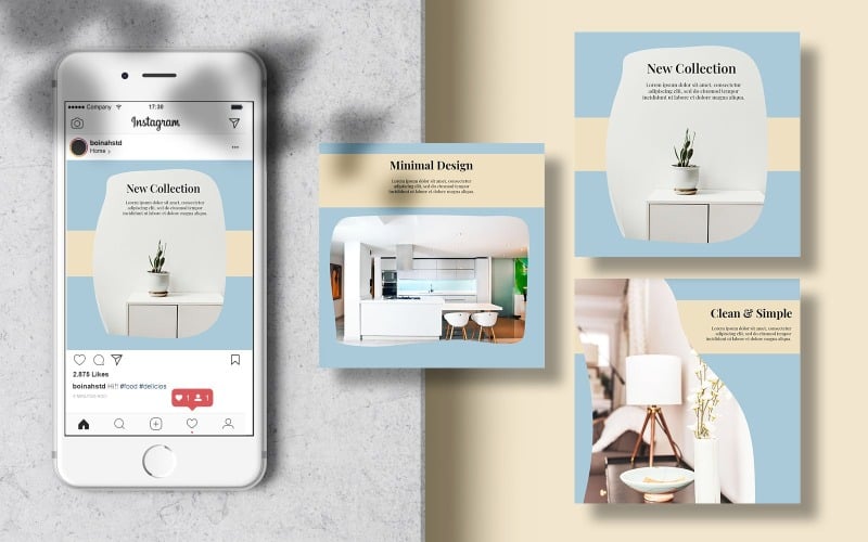 Download Шаблон для соцсетей "Furniture Instagram Post Banner Social Media Template" / Furniture Instagram Post Banner Social Media Template - Шаблон для соцсетей на тему графика template,banner,modern,furniture,poster,post,social,square,editable,social media,interior,social banner,living room,social media post,minimalist interior,home interior,social media templates,