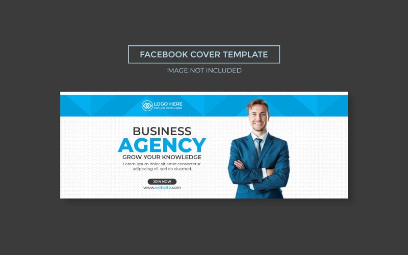 Download Шаблон для соцсетей "Geometric Facebook Cover Banner Template" / Geometric Facebook Cover Banner Template - Шаблон для соцсетей на тему графика social media cover,business banner,banner,ads banner,social media,corporate agency banner,template,web banner,horizontal banner,corporate,banner design,marketing banner,advertising design,soc