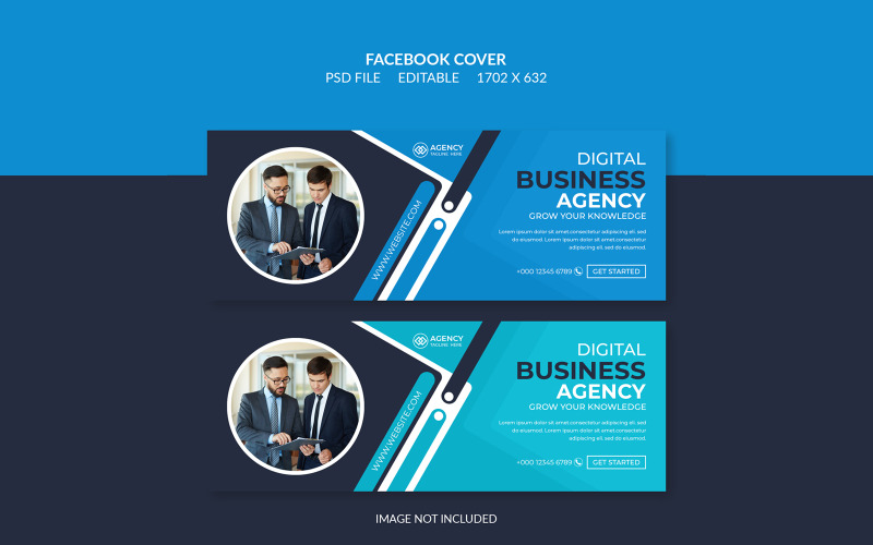 Download Шаблон для соцсетей "Modern Facebook Cover Banner Theme" / Modern Facebook Cover Banner Theme - Шаблон для соцсетей на тему графика facebook cover,banner,design,social media,shapes,corporate agency banner,template,web,advertising,corporate,web banner,banner design,psd,advertising design,facebook post,facebook banner,web h