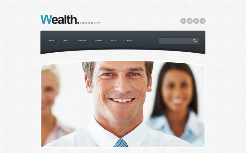 рекламное агентство drupal template