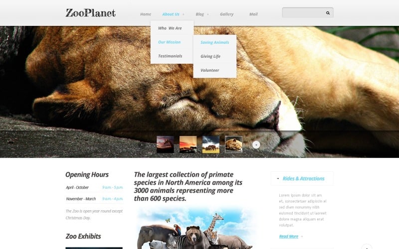 шаблон zoo drupal