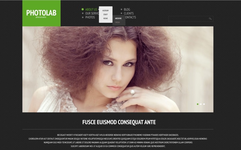 фотолаборатория отзывчивая тема wordpress
