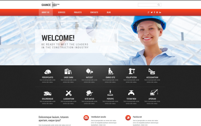 эффективная строительная тема wordpress