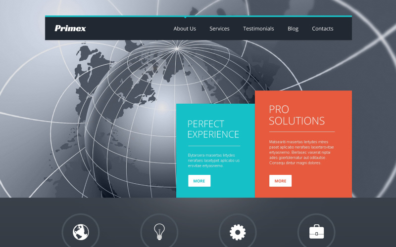 аутсорсинговая компания отзывчивая тема wordpress