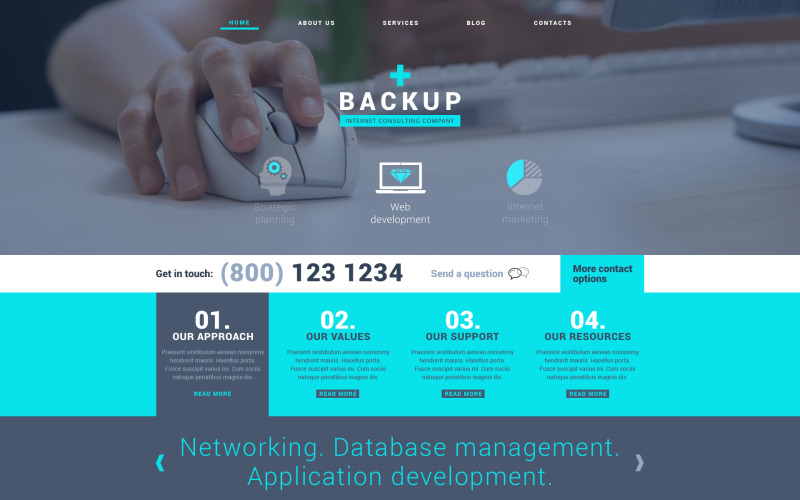 интернет отзывчивая тема wordpress
