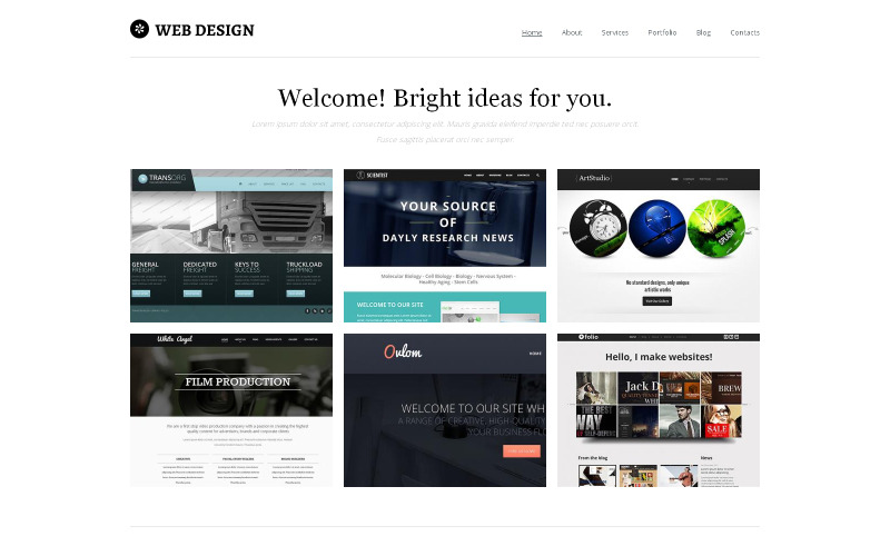 дизайн-студия drupal template