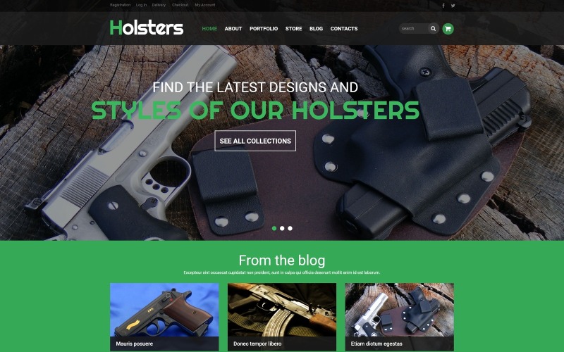 купить carry holster store тема woocommerce