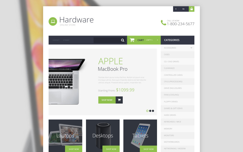 поставщик оборудования компания prestashop theme