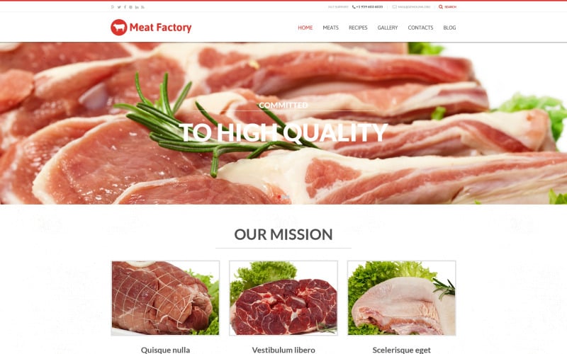 польза для здоровья мясной темы wordpress