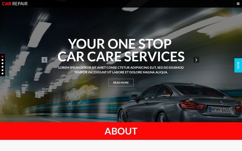 авто уход wordpress тема