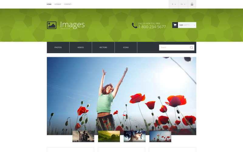 художественная фотография тема prestashop