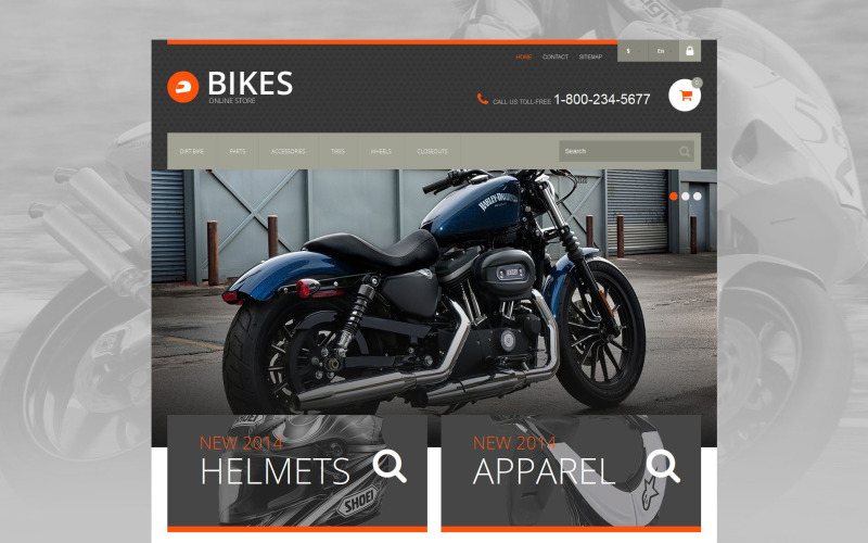 тема speedy ride prestashop