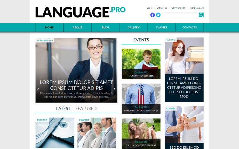 world news portal wordpress тема