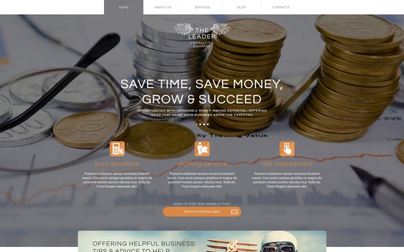 бизнес booster wordpress тема