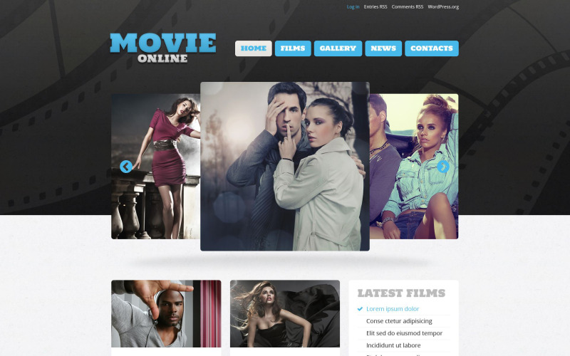 музыка отзывчивая тема wordpress