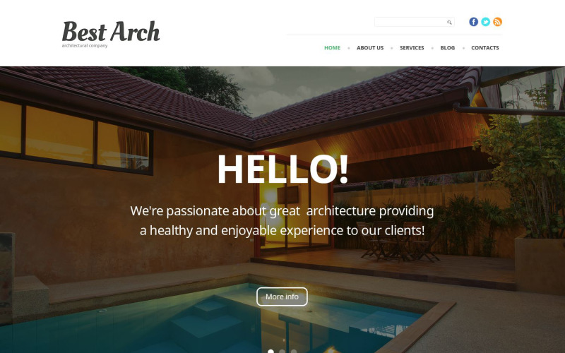 лучшая тема arch wordpress